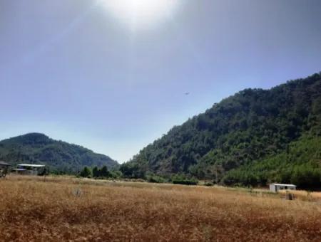 454 M2 Detached Land With Title Deed For Sale In Dalaman Karacaağaç