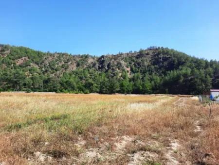 454 M2 Detached Land With Title Deed For Sale In Dalaman Karacaağaç
