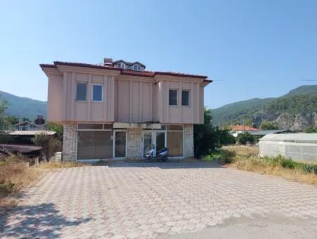 220 M² Rental Shop On Ortaca Dalyan Road – Busy Location, Multi-Purpose Use!