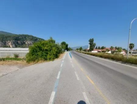 220 M² Rental Shop On Ortaca Dalyan Road – Busy Location, Multi-Purpose Use!