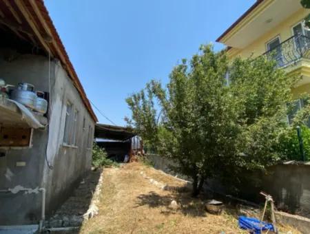 Detached House And Greenhouse For Sale In 5200 M2 Field In Ortaca Eskiköy