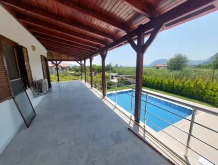Luxury Triplex With Swimming Pool In 7 500 M2 Pomegranate Garden In Mugla Dalyan