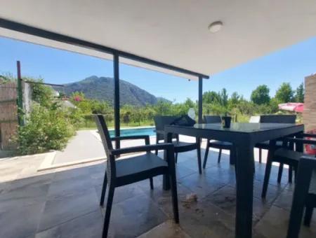 Detached House With Restaurant And 2 1 Pool For Rent In Ortaca Dalyan, Muğla
