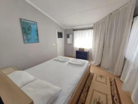 1 1 Detached House For Rent With Canal Zero, Garden, Fully Furnished In Dalyan, Muğla