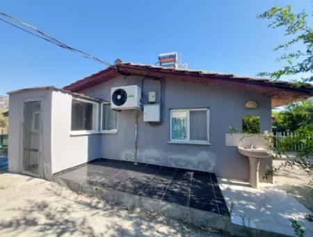 1 1 Detached House For Rent With Canal Zero, Garden, Fully Furnished In Dalyan, Muğla