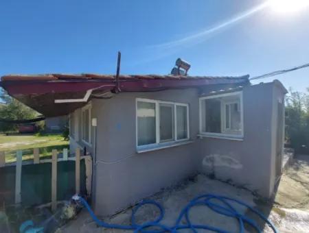 1 1 Detached House For Rent With Canal Zero, Garden, Fully Furnished In Dalyan, Muğla