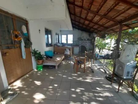 5.850 M² Lake View Land And Village House For Sale In Ortaca Eskiköy