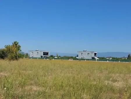 Land Within The Zoning Plan Of 500 M2 Detached Title Deed In Ortaca Archers Is For Sale