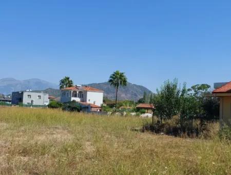 Land Within The Zoning Plan Of 500 M2 Detached Title Deed In Ortaca Archers Is For Sale