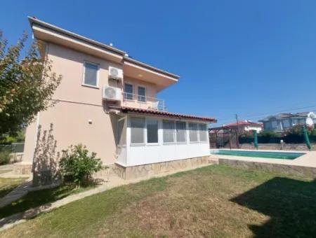 Furnished 3 1 Winter Balcony Villa With Detached Swimming Pool In Dalyan For Rent