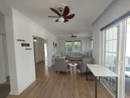 Furnished 3 1 Winter Balcony Villa With Detached Swimming Pool In Dalyan For Rent