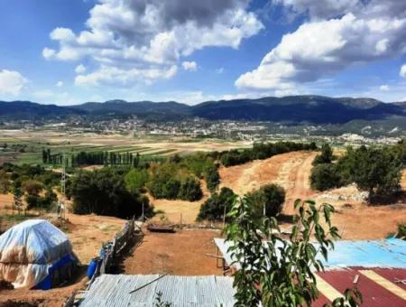 2 1 Houses And 200 M2 Barn On 5 000 M2 Detached Land In Çameli Kızılyaka For Sale