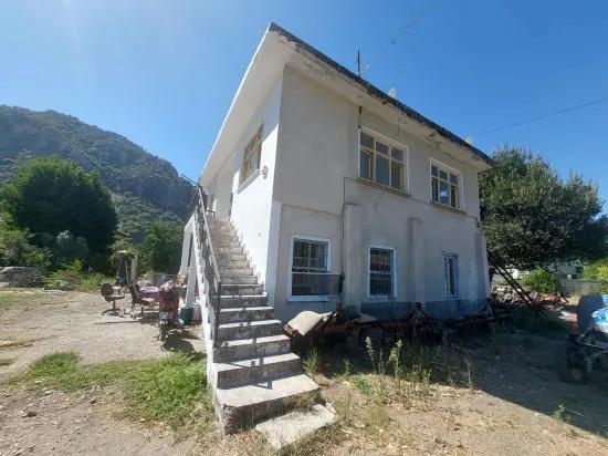 в Ortaca Okçular с садом 120 m2, 2+1 Верхний Этаж Без мебели Квартира Сдается
