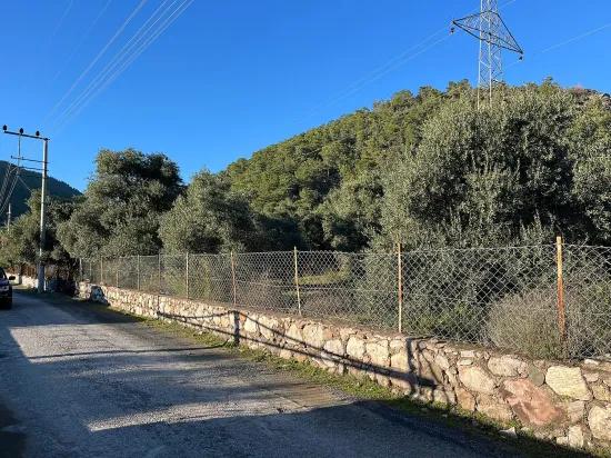 Köyceğiz, в Ekincik, рядом с пляжем, подходящий для застройки 1.600 m2 земля Продается