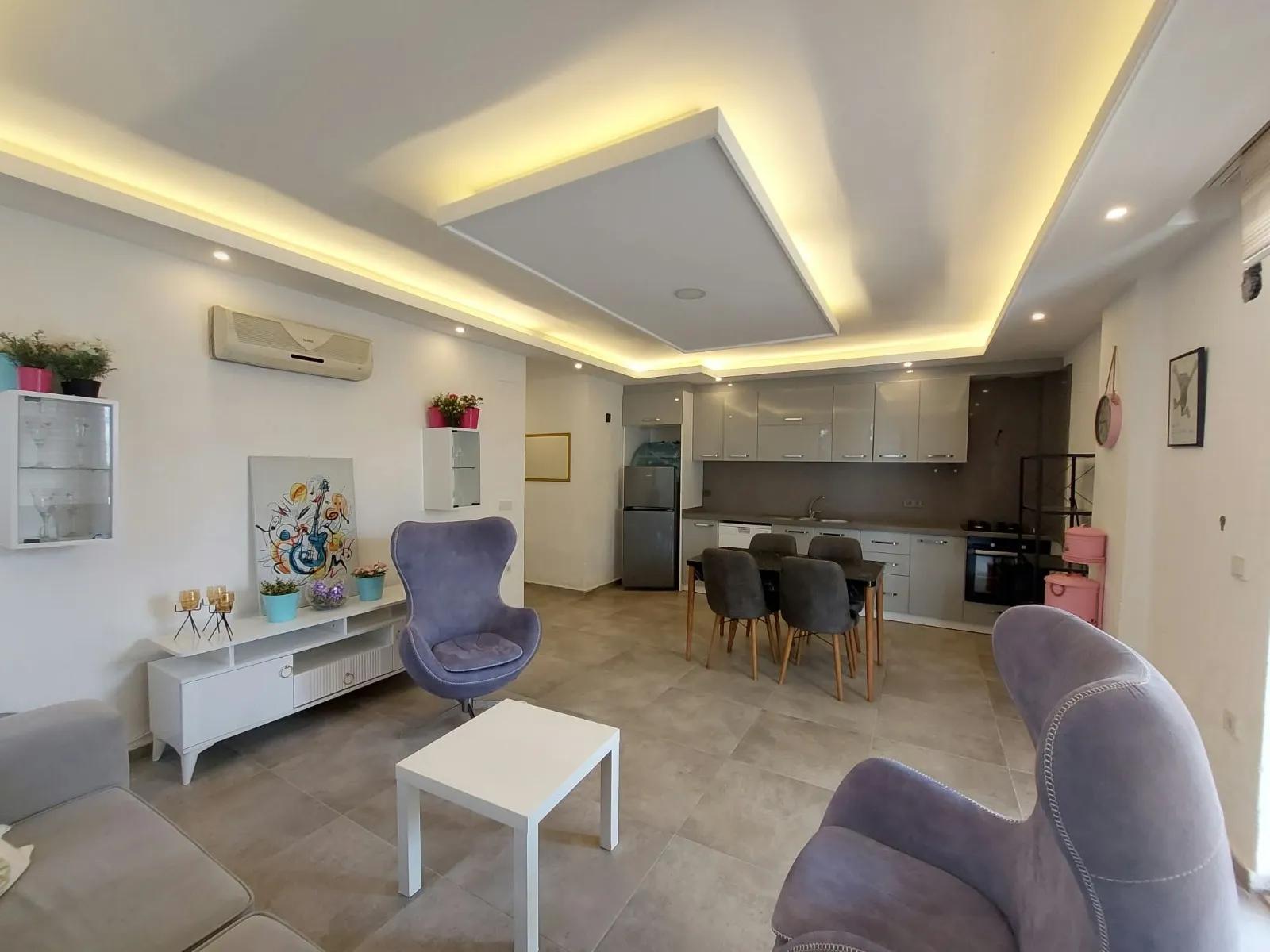 Ortaca Dalyanda Sıfır Eşyalı 2+1, 125 m2 Giriş Kat Daire Kiralık