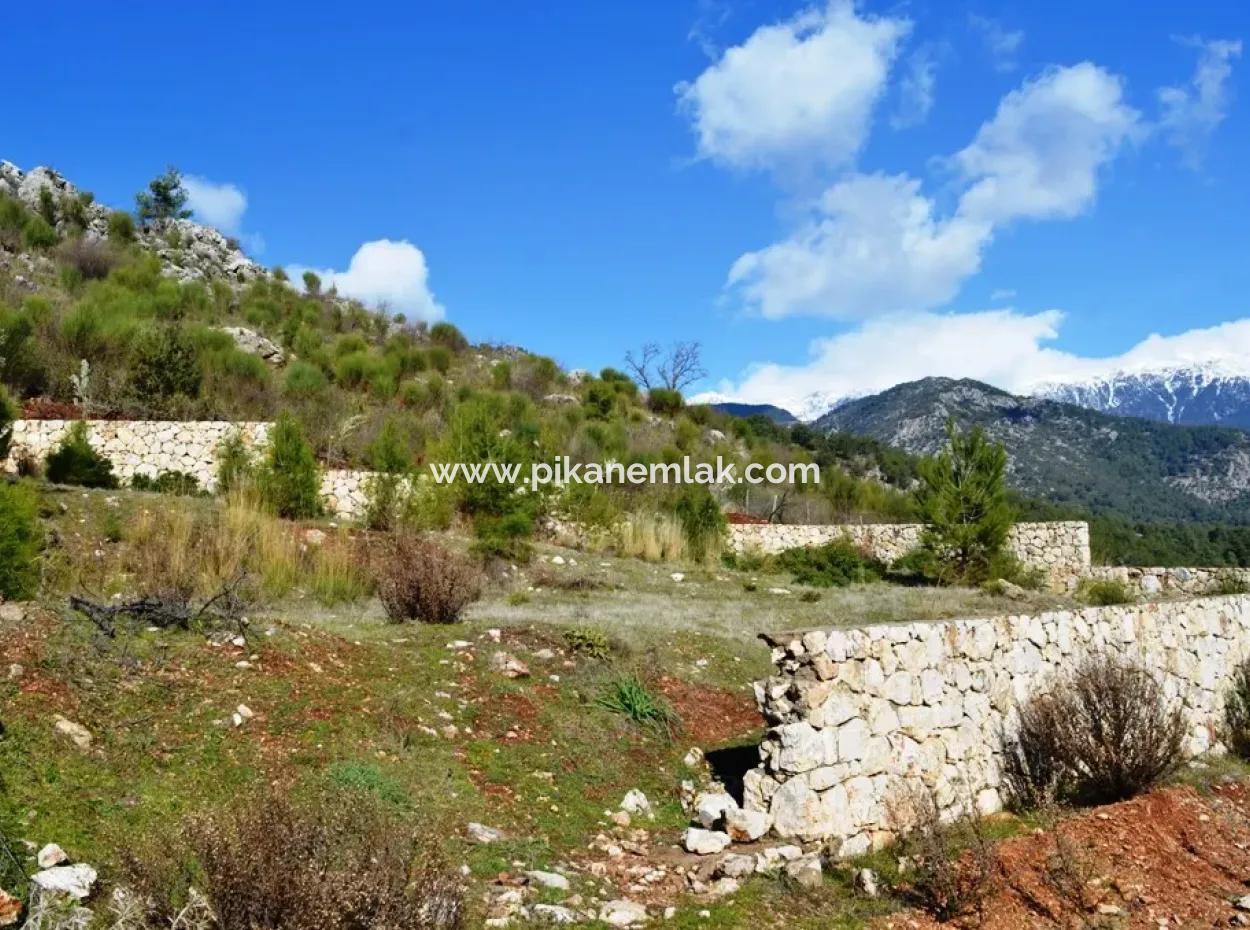 Fethiye Üzümlü Kızılbelde Satılık İmarlı Arsa