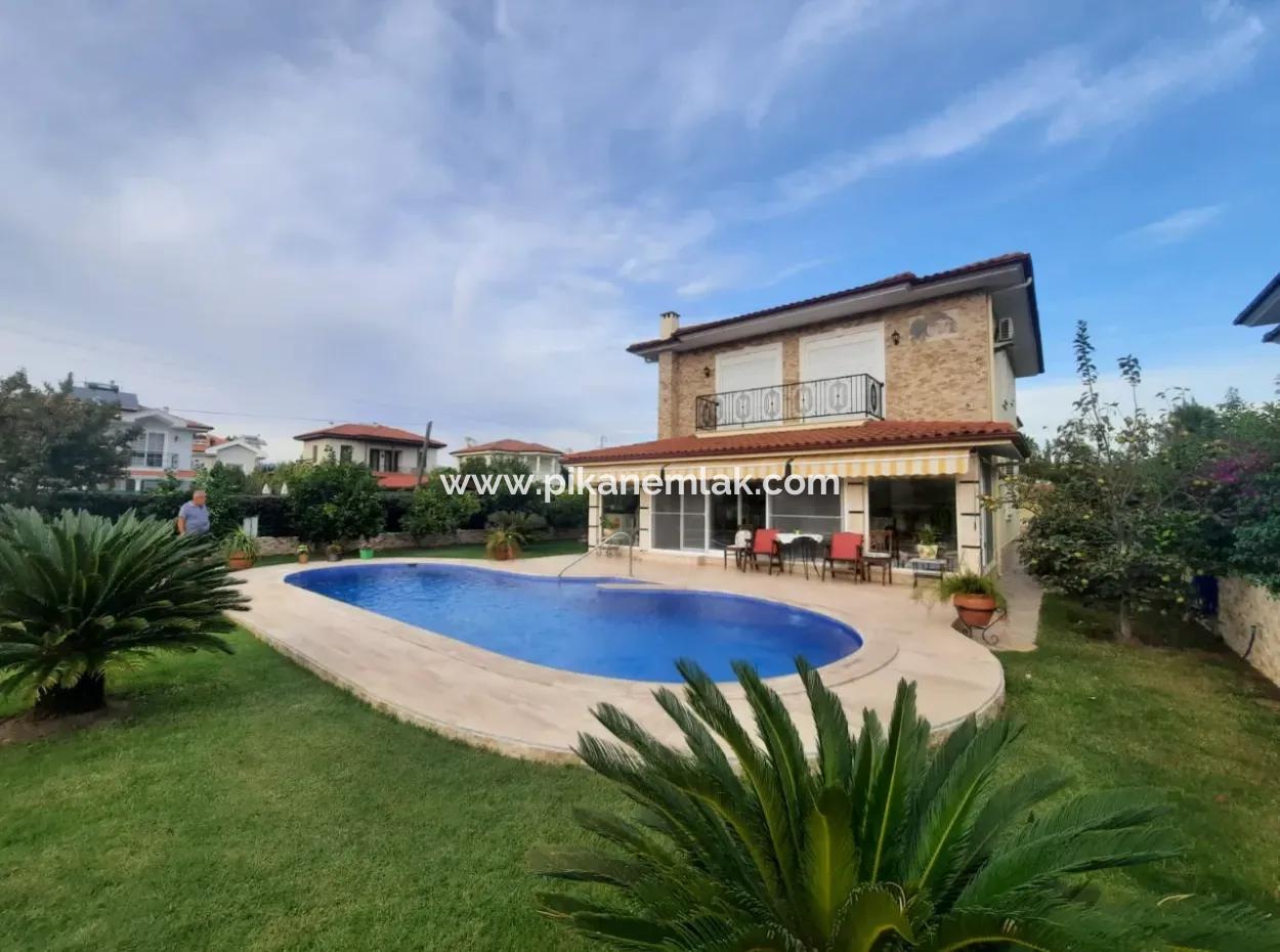 Mugla Dalyan Da Yüzme Havuzlu Lüx Müstakil  4+1 Villa Satılık