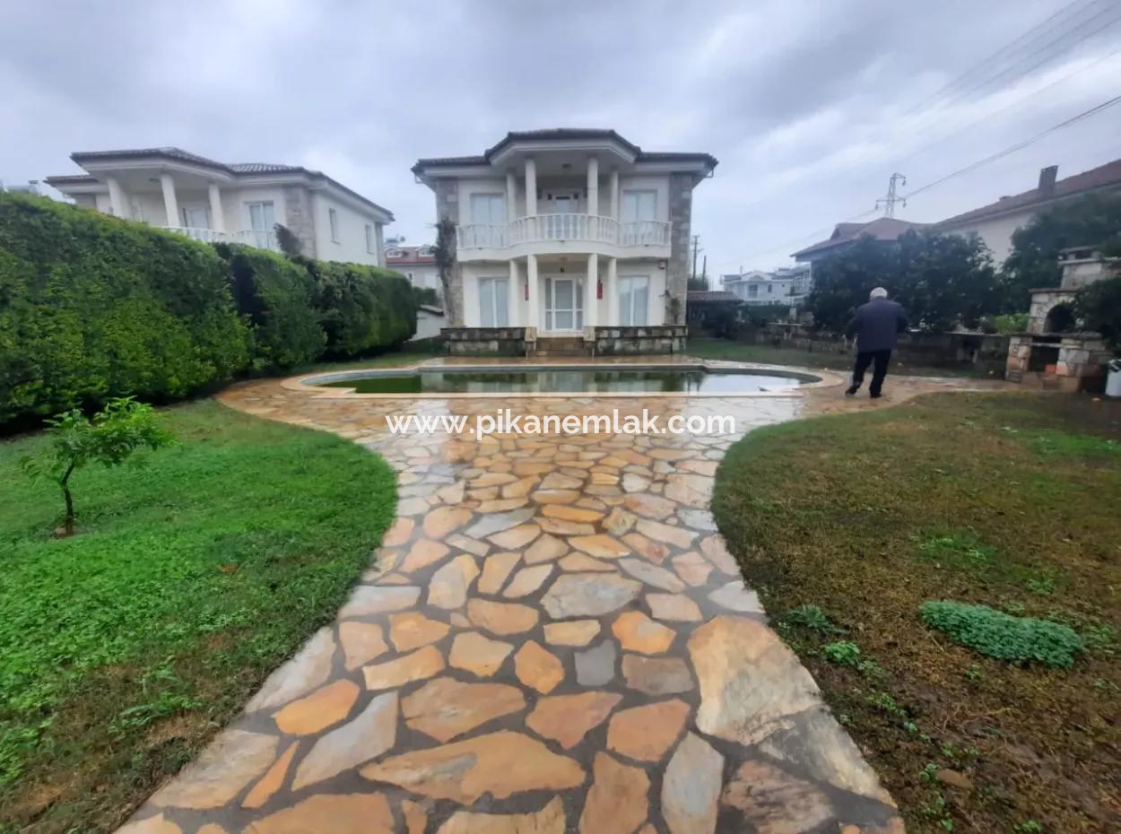 Dalyanda Müstakil 500 M2 Arsada 150 M2 4+1 Eşyalı Dubleks Yıllık Kiralık