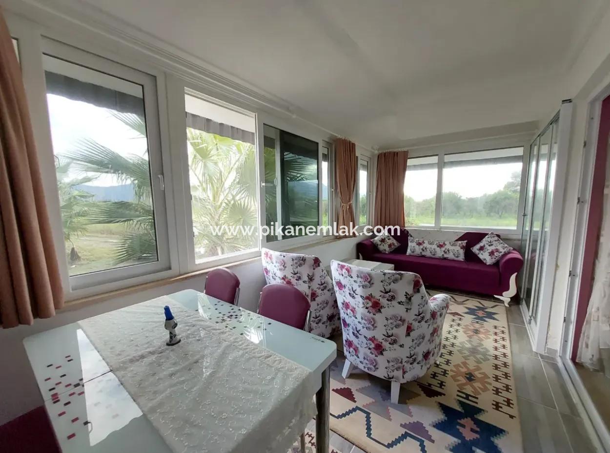 Ortaca Eskiköyde 90 M2, 2+1  Eşyalı Daire Kiralık