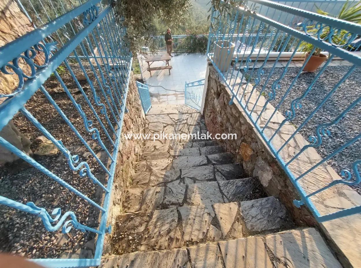 Muğla Dalyan Gökbel De 4+1 Deniz Manzaralı Müstakil Eşyalı Villa Satılık