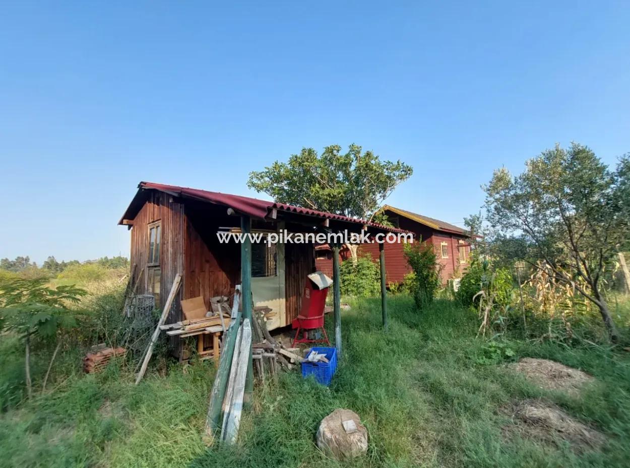Köyceğiz Çandırda Dalyan Kanalına Yakın 15 000 M2 Müstakil Arazide Tek Katlı Ev Satılık