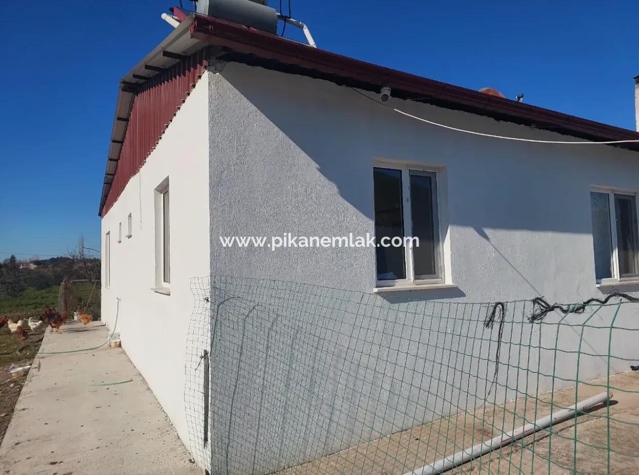 Ortaca Okçularda 700M2 Arazide, 100 M2 2+1 Müstakil Eşyasız Ev Kiralık