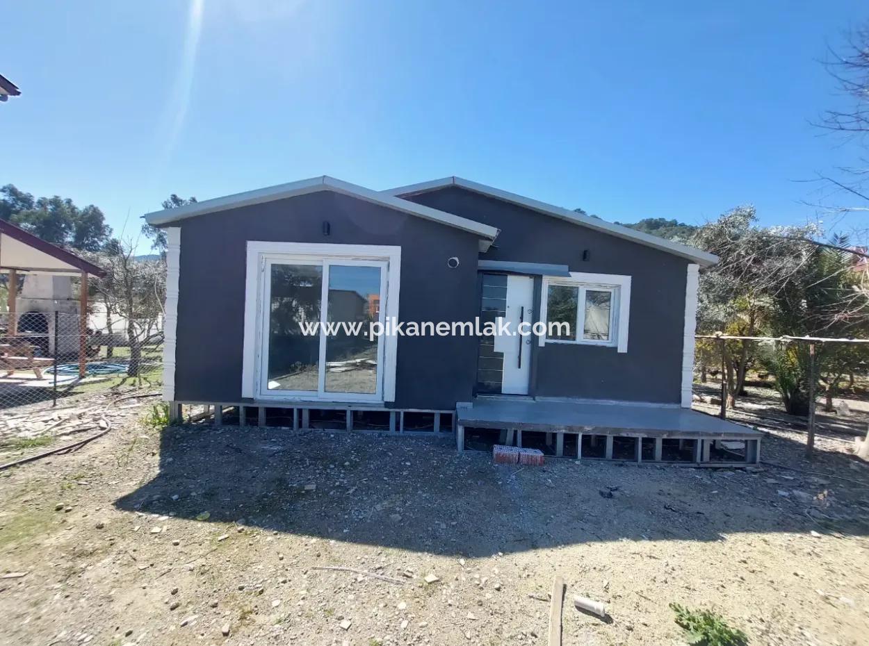 Ortaca Okçularda Anayola Sıfır 740 M2 Arsada 2+1 Tiny House Satılık Veya Takas