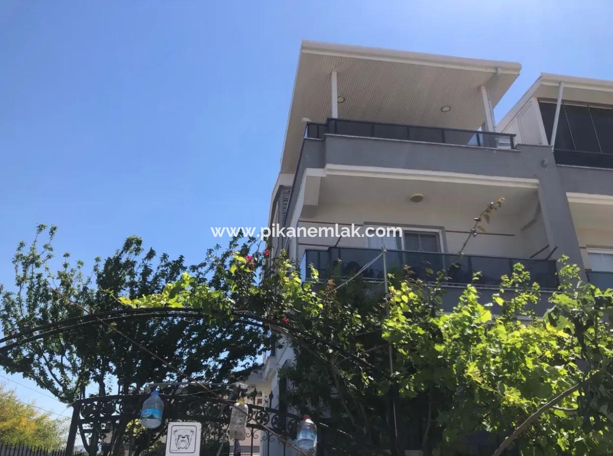 Didim Hisarda, 220 M2, 3+1 Deniz Manzaralı Dubleks Satılık Veya Arazi İle Takas
