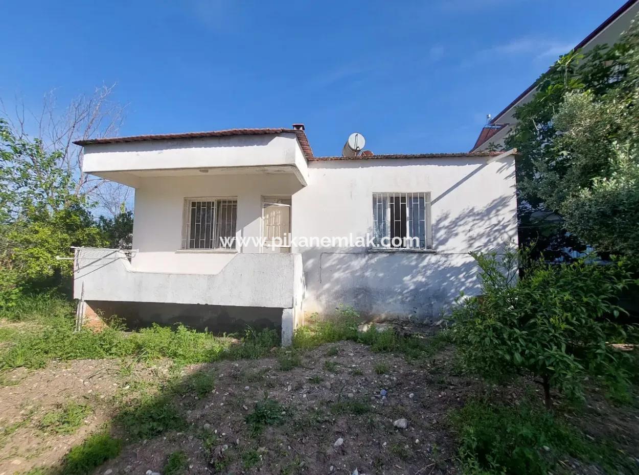 Ortaca Cumhuriyetde 508 M2  İmarlı Arsa Ve Müstakil Ev Satılık
