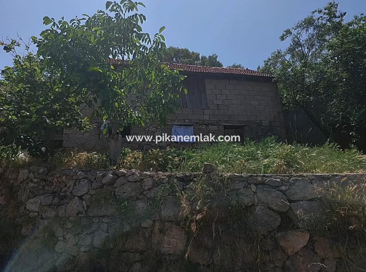 Çameli Kızılyakada 2500 M2 Müstakil Tapulu 2 Ev Ve Ahır, Depo Satılık