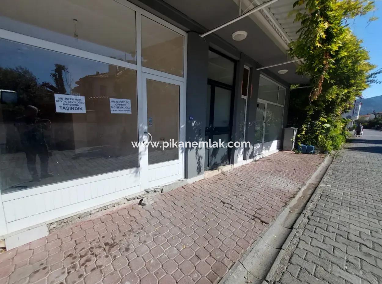Muğla Ortaca Dalyan 40 M2  Kiralık Dükkan