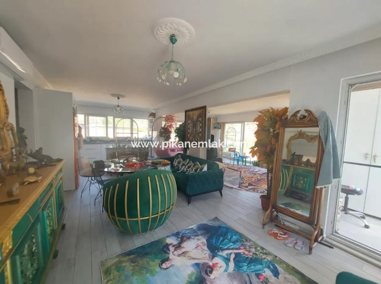 Köyceğiz Çandır’da 2+1 Eşyasız Geniş Müstakil Ev Yıllık Kiralık