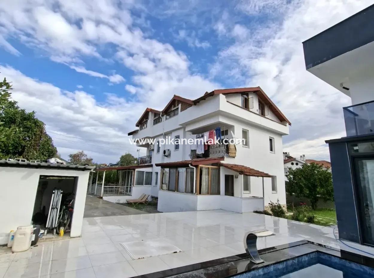 Muğla Ortaca Dalyan 1+1  Eşyasız Yüzme Havuzlu Çatı Katı Daire Yıllık Kiralık