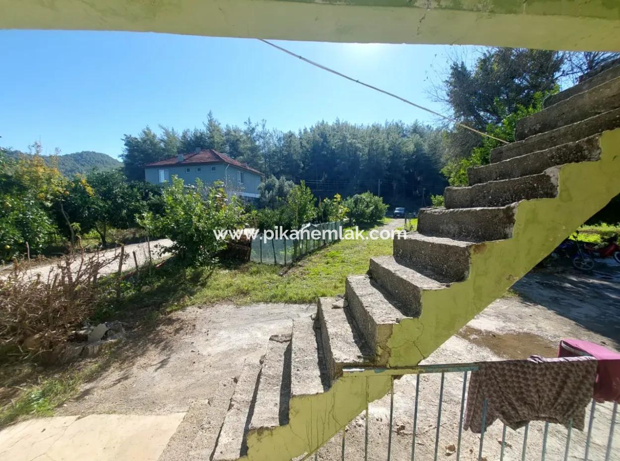 Muğla, Köyceğiz, Kavakarası 400 M2 Arazide 90 M2  2+1 Kelepir  Tek Katlı  Evi Satılık