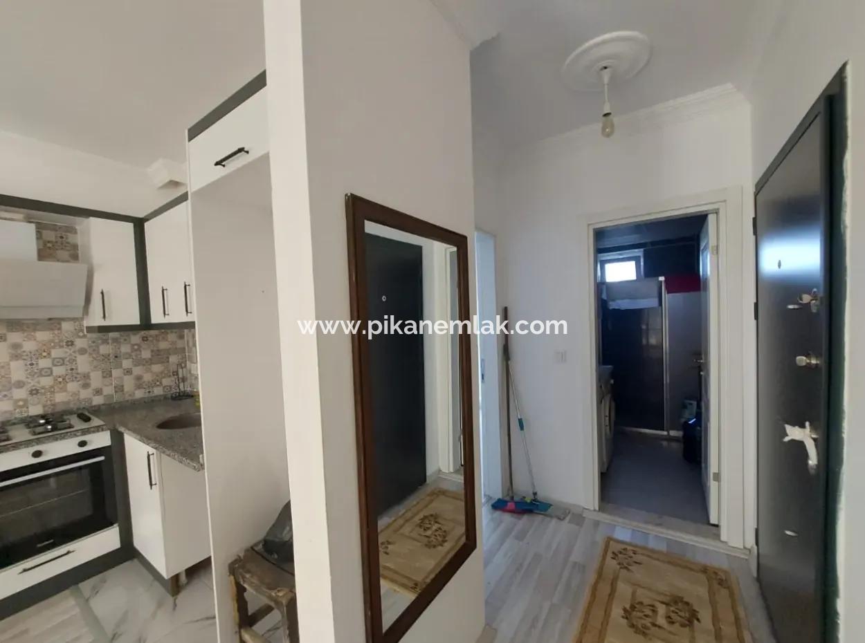 Ortaca Cumhuriyette 1+1, Eşyasız Giriş Katı Daire Kiralık