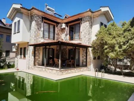 Muğla Dalyan Merkezde Eşyalı 2 Dubleks Villa Yıllık Kiralık