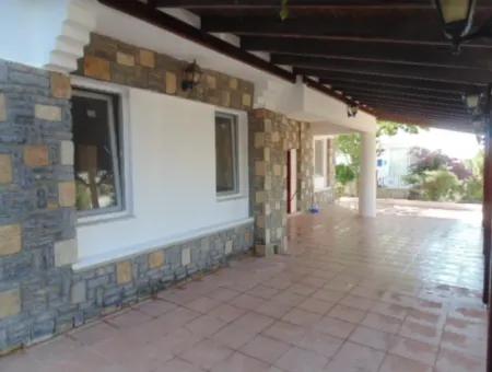 Bodrum Turgutreiste 110 M2 3+1 Giriş Kat Daire Satılık