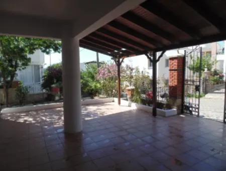 Bodrum Turgutreiste 110 M2 3+1 Giriş Kat Daire Satılık