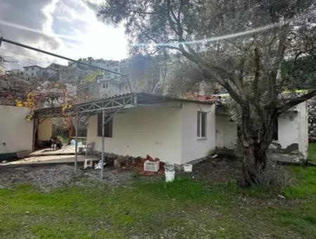 Dalaman Kapıkargında 397 M2 Arsada Satılık Müstakil Köy Evi