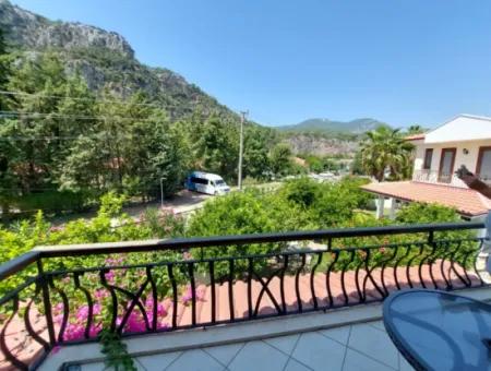 Muğla Dalyan Da  Kanala Yakın 4 Villalık Yüzme Havuzlu Sitede Bağımsız  2+1  Dubleks Satılık
