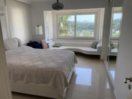 Mugla Sarıgermede 400 M2 Arsada Yüzme Havuzlu 3+1 Dubleks Satılık 