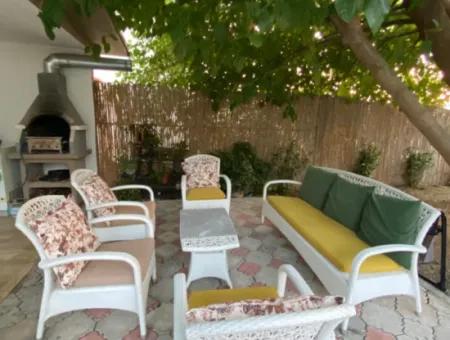 Ortaca Ekşiliyurt Yüzme Havuzlu 700 M2 Arsada 2+1 Eşyalı Dubleks Kiralık
