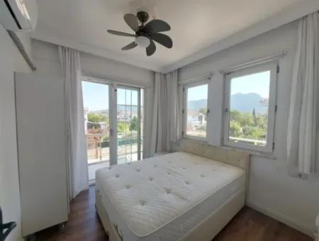 Dalyan’da  Müstakil Yüzme Havuzlu Eşyalı 3+1 Kış Balkonu Villa Kiralık