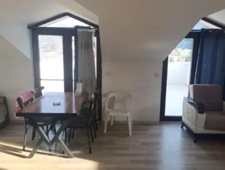 Ortaca Dalyanda Yüzme Havuzlu 80 M2, 2+1 Eşyalı Daire Kiralık