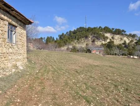 Çameli Gökçeyakada Satılık Veya Takas Taş Ev Ve Arazisi