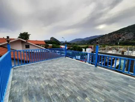 Muğla Dalyanda Satılık Kanal Sıfır Otel Ve Lüks Restaurant