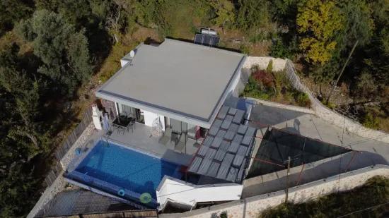 Antalya, Kaş, Kalkan, İslamlar’da 1.000 M2 Müstakil Tapulu Kısmen Deniz Manzaralı Ev Sat
